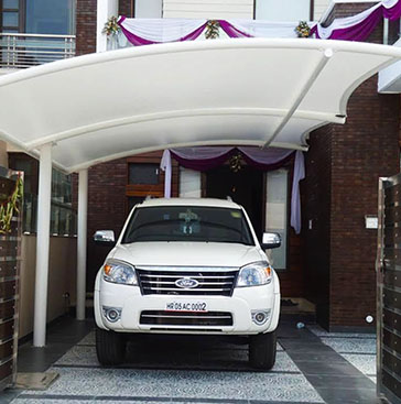 custom car parking shade